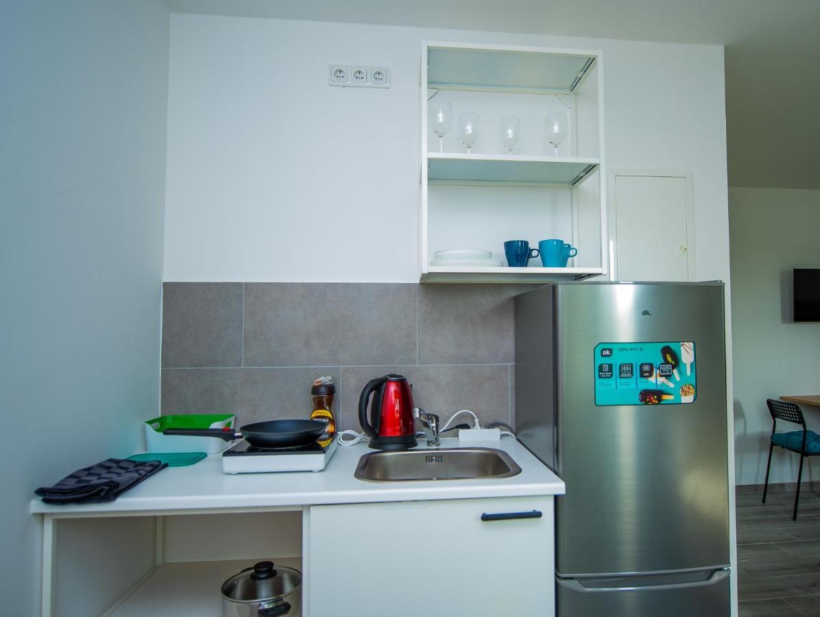 Prime Living Apartments Kueche Netflix Nürnberg Eksteriør bilde