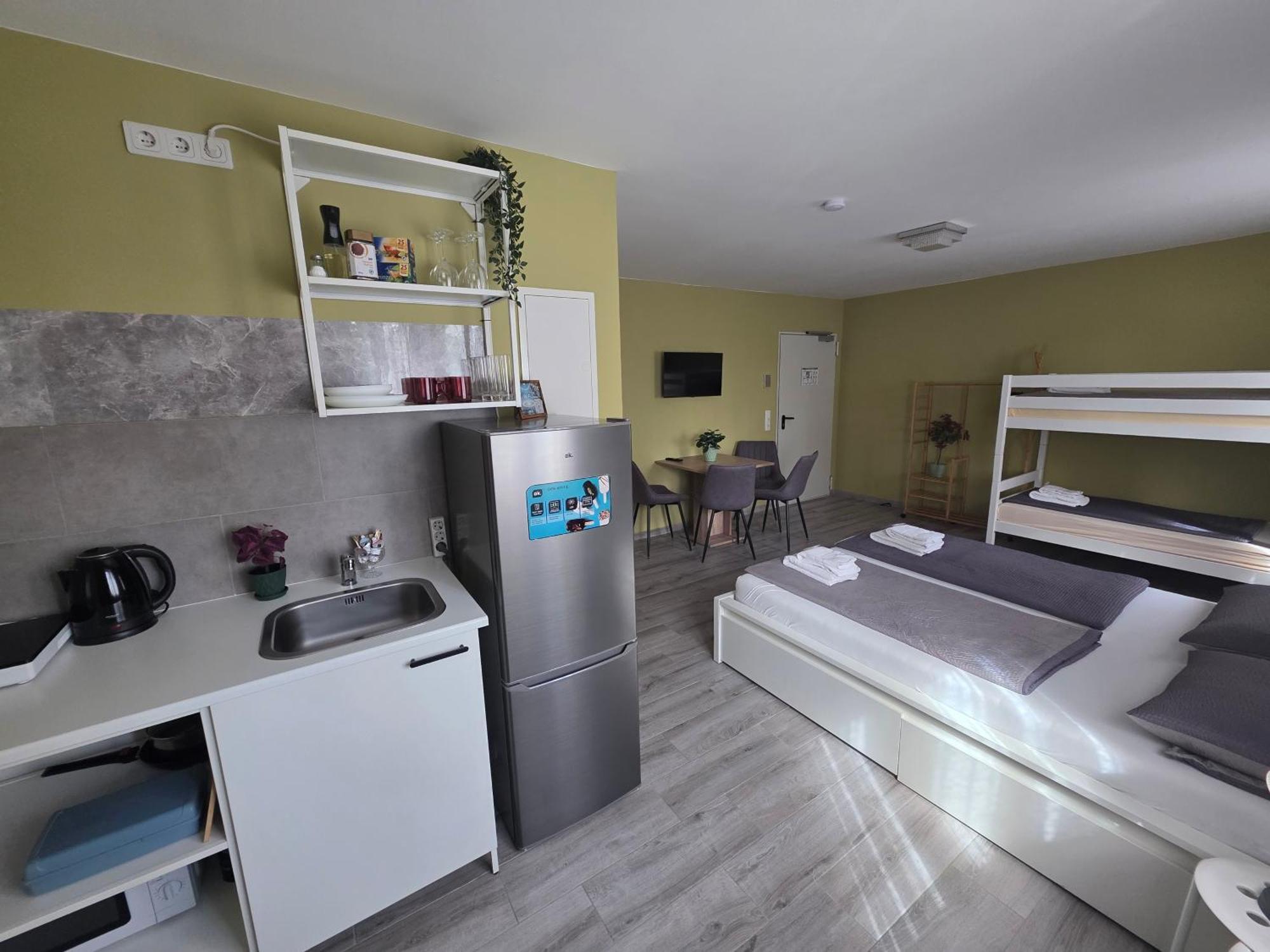 Prime Living Apartments Kueche Netflix Nürnberg Eksteriør bilde